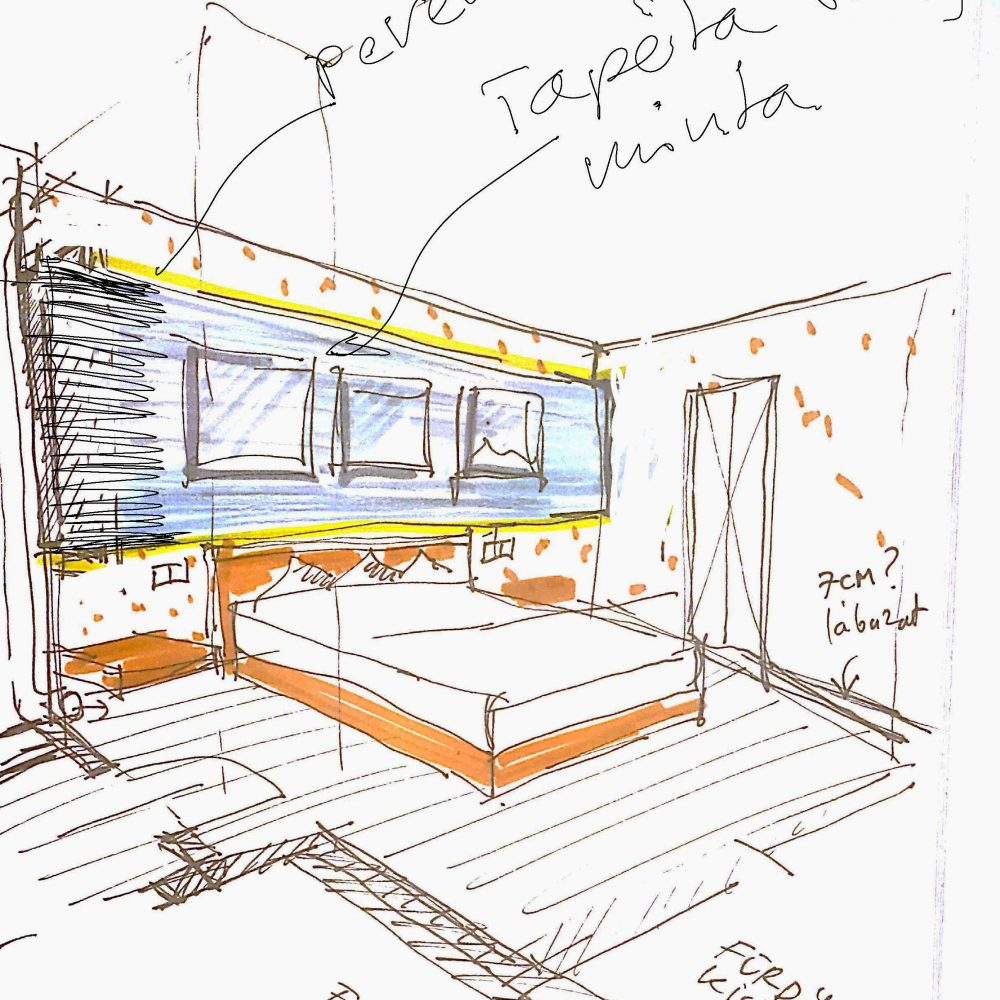 EK41 small room sketch