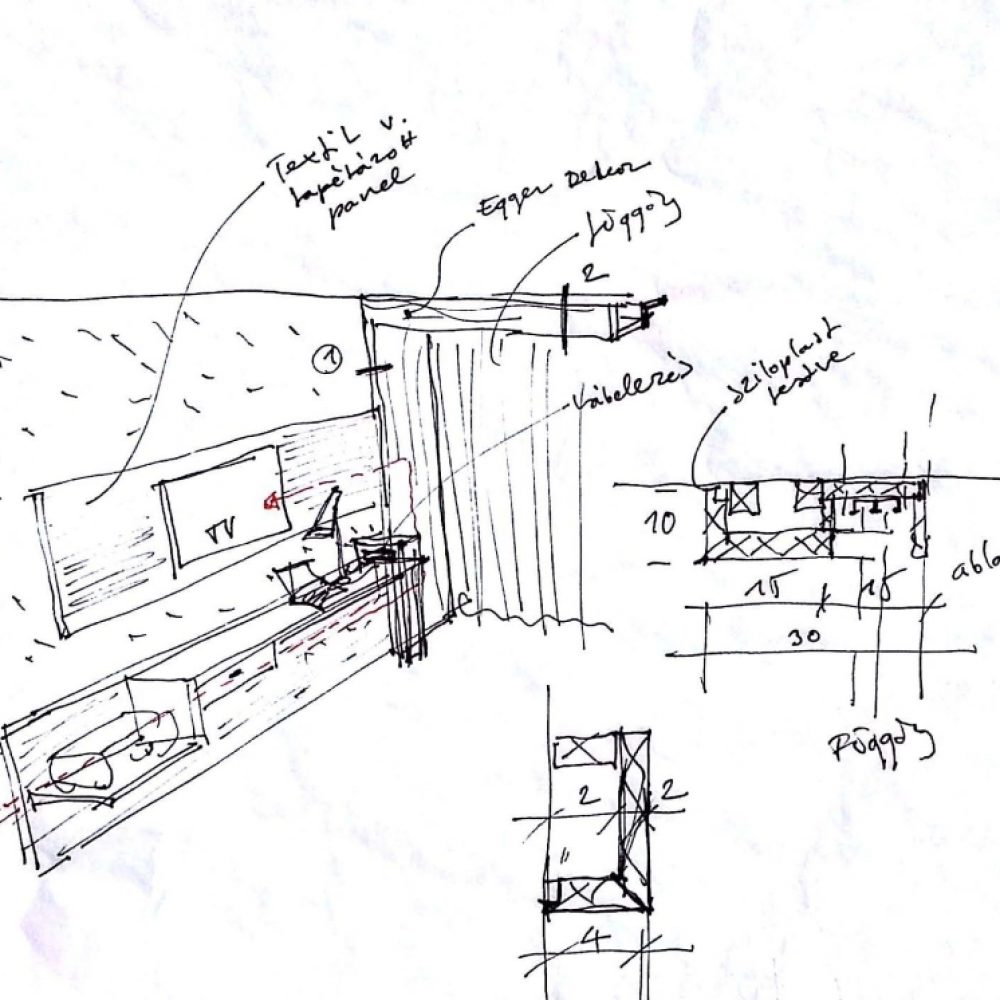 HOTEL DANUBIUS MARGITSZIGET sketch_room carpenter1
