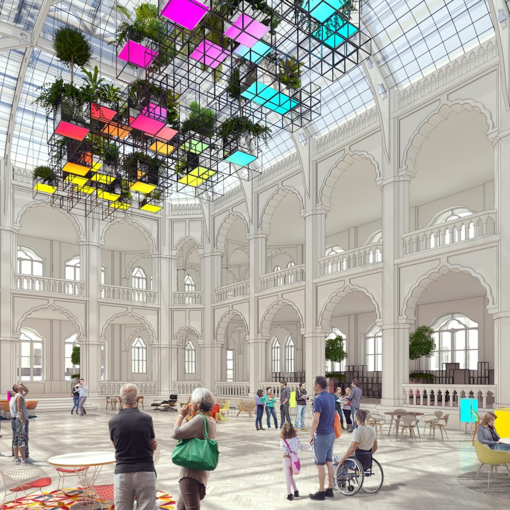 Az Iparművészeti Múzeum belsőépítészete | the inreior design of Museum of Applied Arts, Budapest