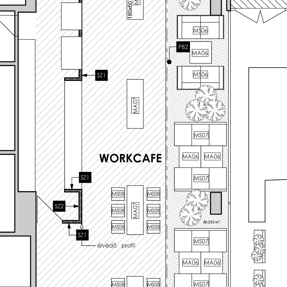 MVM_tervek04 workCafe alaprajz